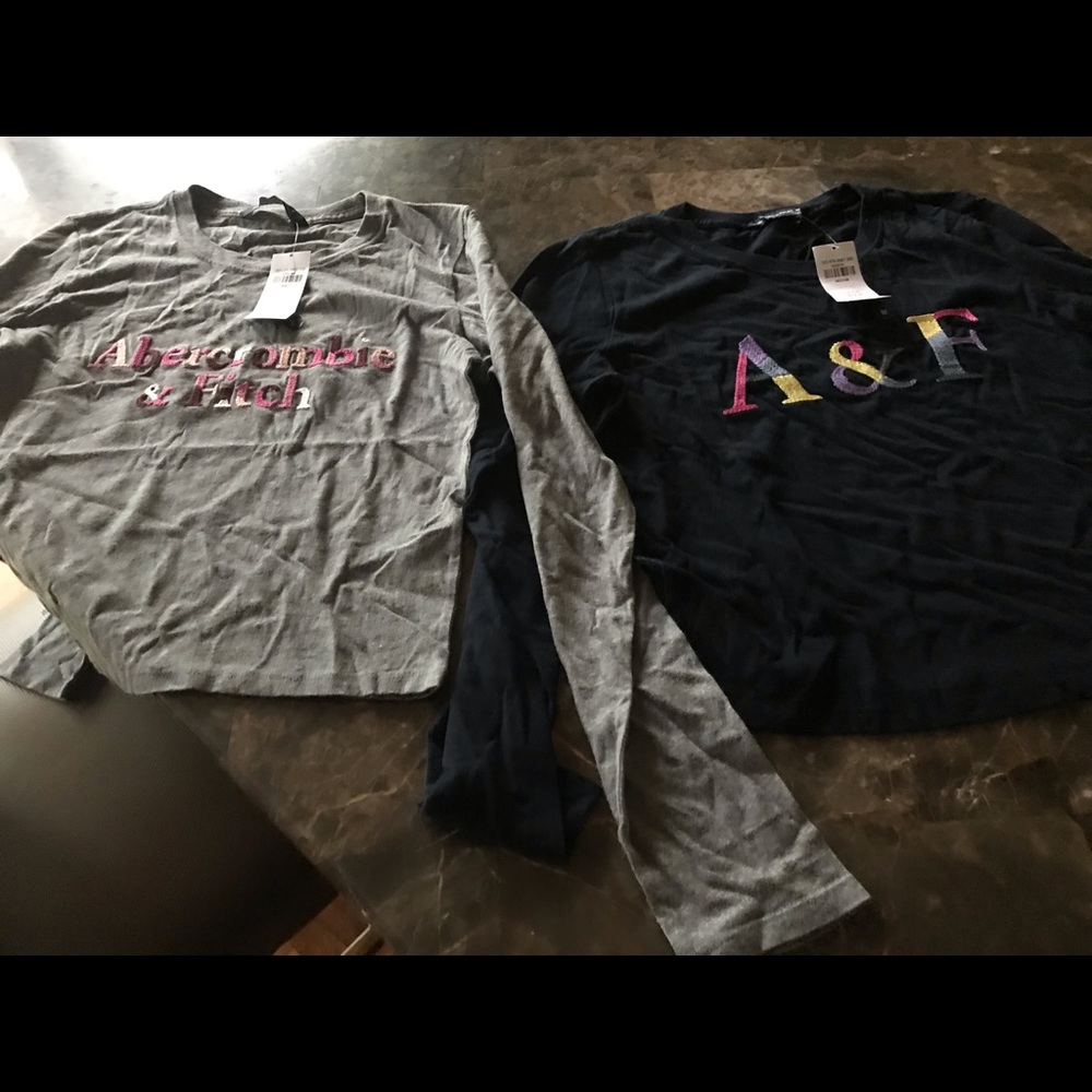 Abercrombie and Fitch long sleeve shirts